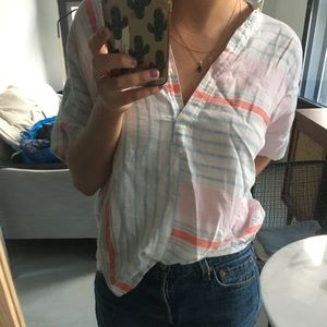 Lou&Grey boxy stripe top